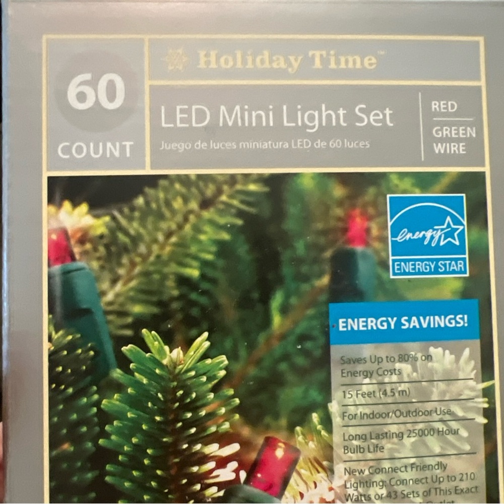 60 count red mini LED lights - Picture 4 of 6